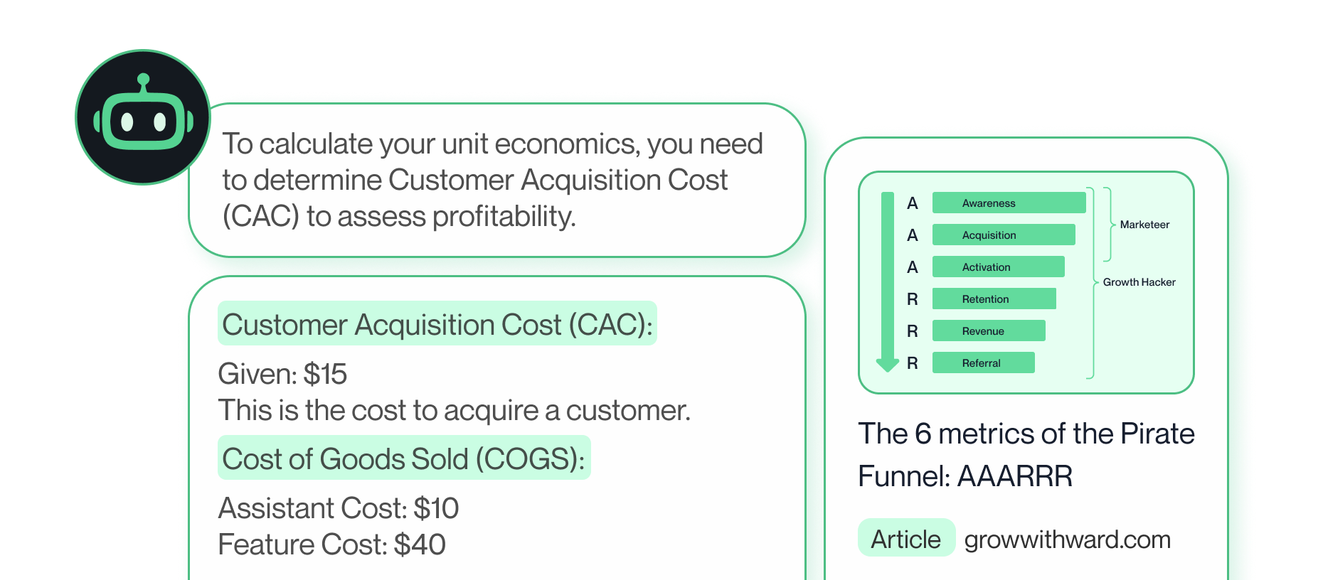 Product Map AI Assistant Resources Suggestions