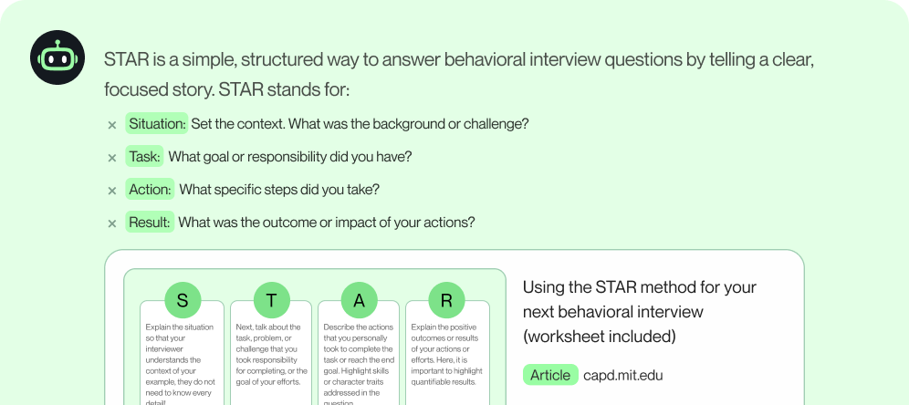 Product Map Assistant: Interview Preparation