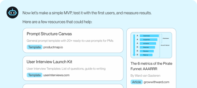Product Map Assistant: Product solution discovery